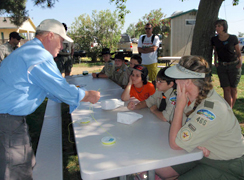 CFFU Youth Program with local Boy Scout Troop.